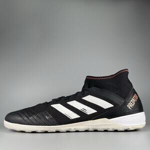 Adidas Predator Tango 18.3 Men’s 13.5 Black White Indoors Soccer Shoes Sneakers